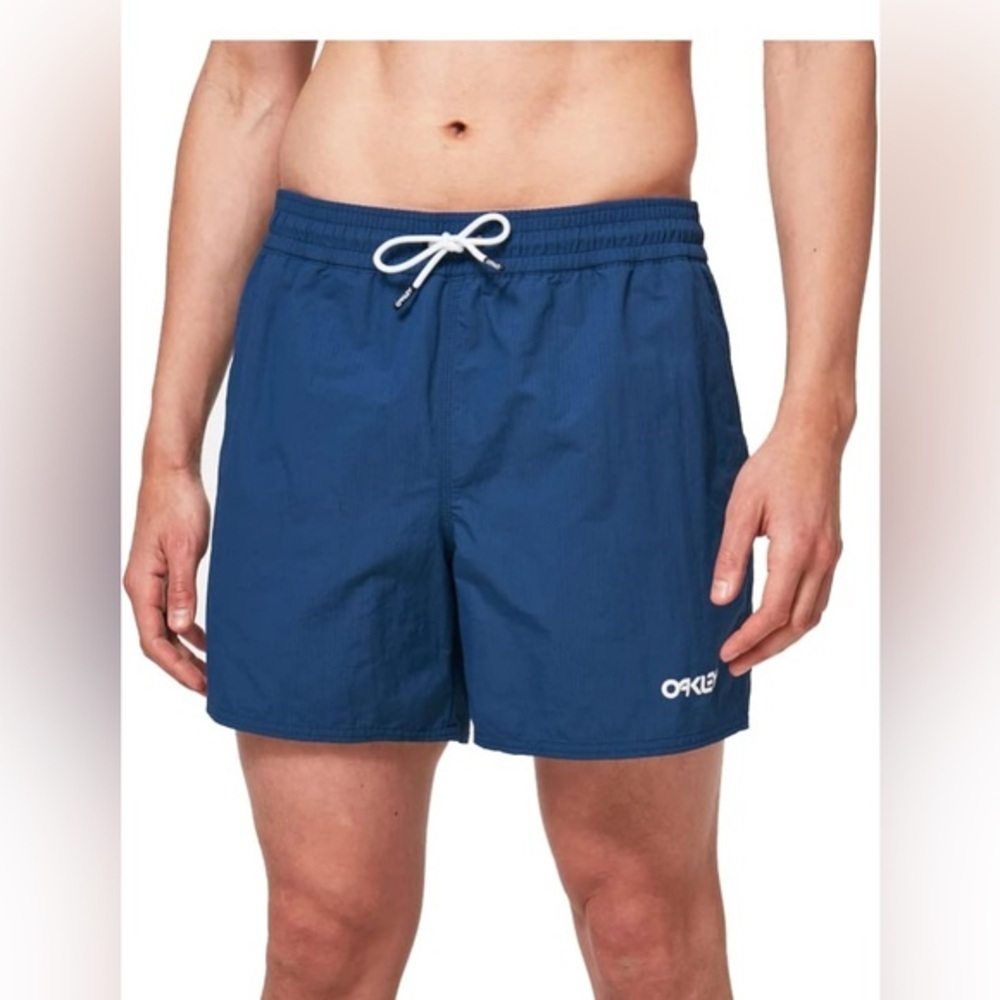 Oakley Men's Blue Swim Shorts